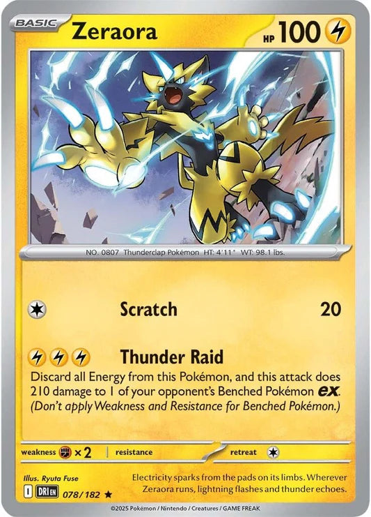 Zeraora - 78/182 - Holo