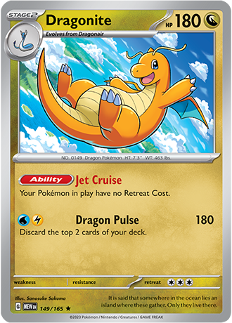 Dragonite - 149/165 - Holo