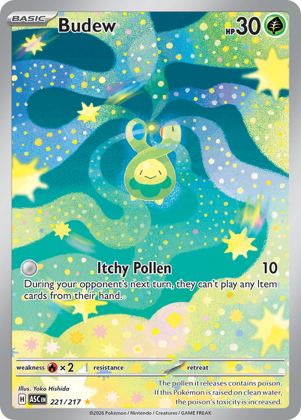 Budew - 221/217 - Holo