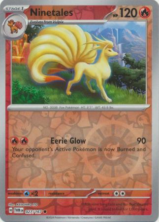 Ninetales - 27/167 - Reverse