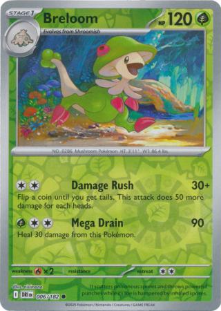 Breloom - 6/182 - Reverse