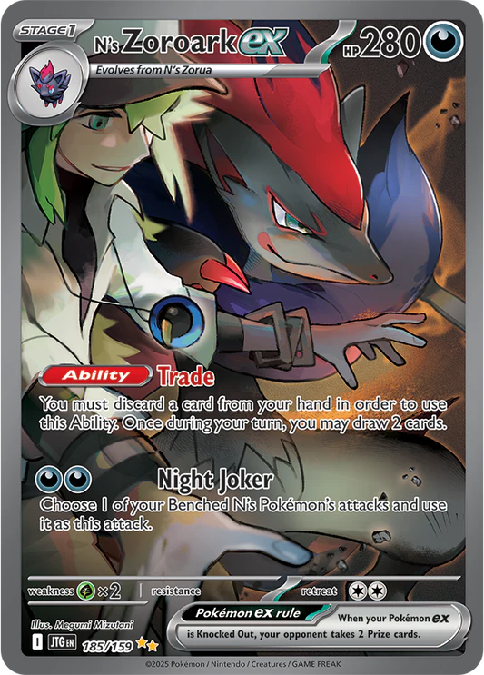 N's Zoroark ex - 185/159
