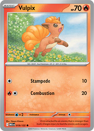 Vulpix - 19/132 - Normaal