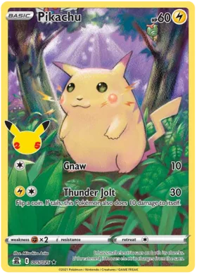Pikachu - 005/025 - Holo