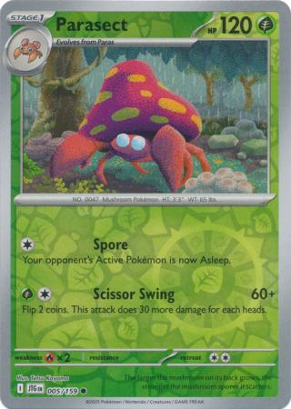 Parasect - 5/159 - Reverse