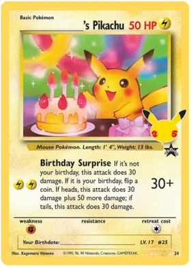 ______’s Pikachu - 24 - Classic Collection