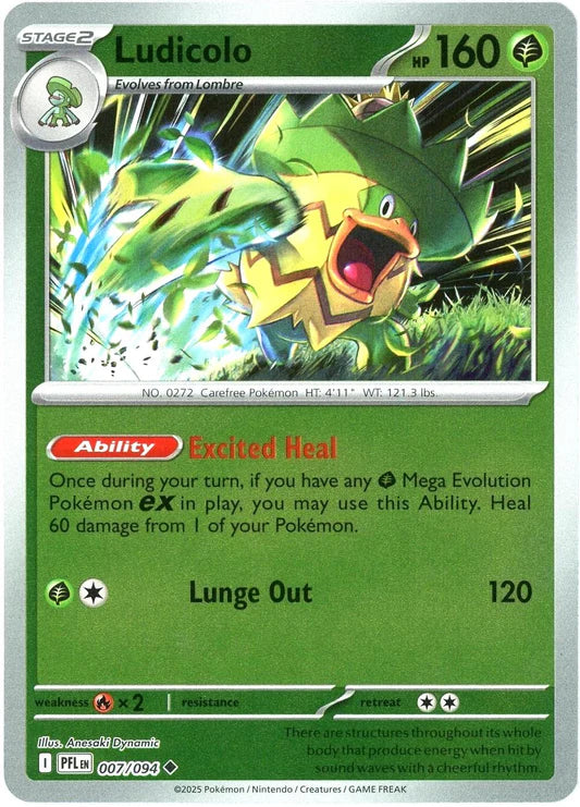 Ludicolo Reverse 007/094