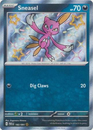 Sneasel Shiny Rare - 182/091