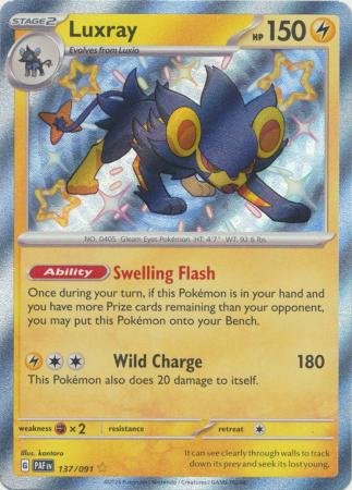 Luxray Shiny Rare - 137/091