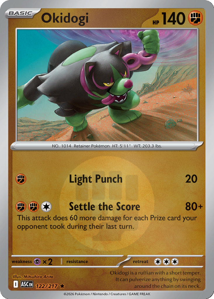 Okidogi - 122/217 - Reverse Holo