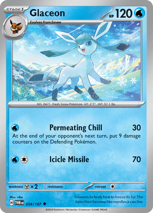 Glaceon - 54/167 - Normal