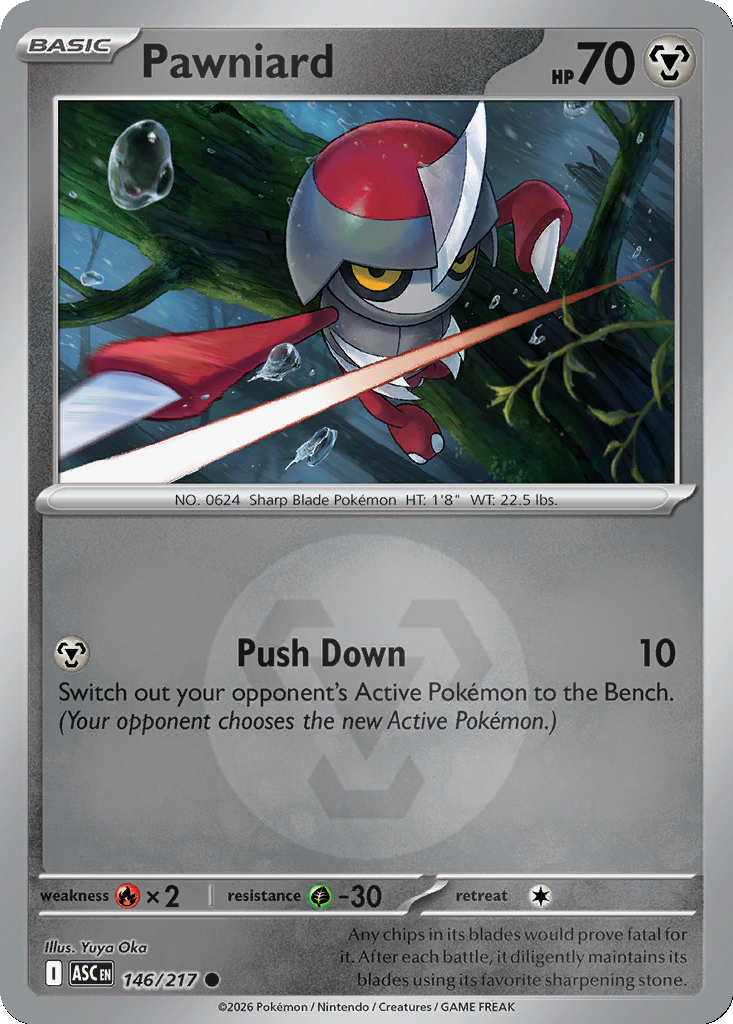 Pawniard - 146/217 - Reverse Holo