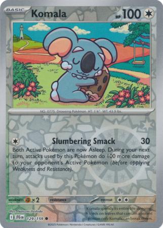 Komala - 129/159 - Reverse