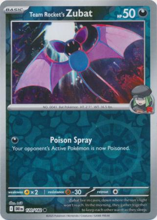 Zubat van Team Rocket - 120/182 - Reverse
