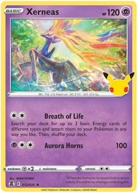 Xerneas - 12/25 - Holo