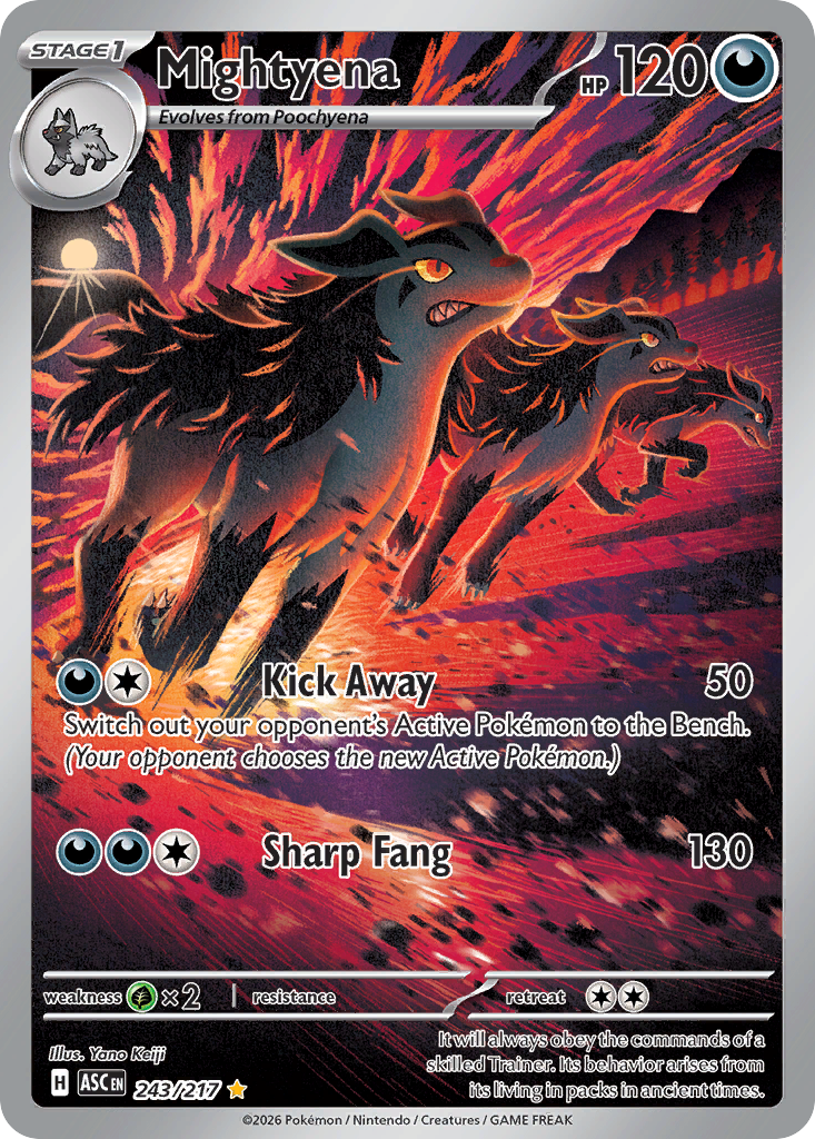 Mightyena - 243/217 - Holo