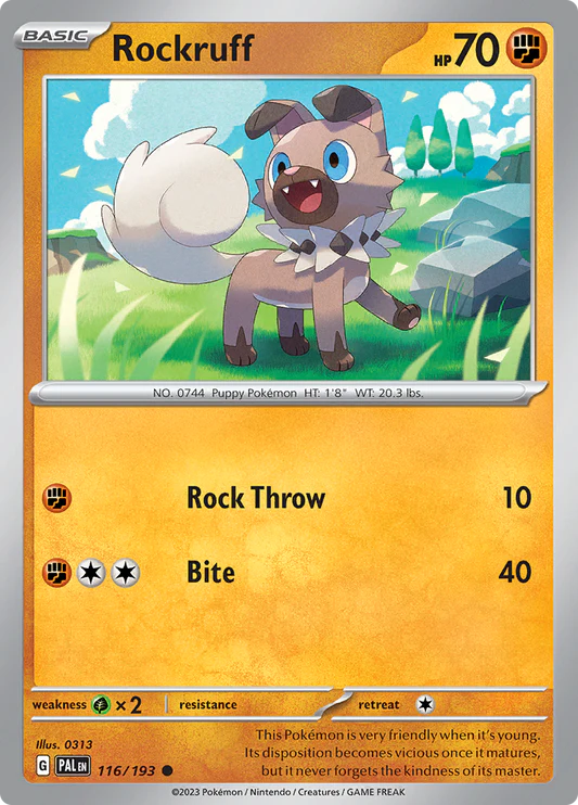 Rockruff - 116/193 - Normaal