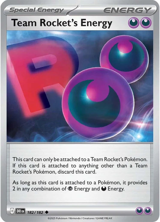 Team Rocket's Energy - 182/182 - Normaal