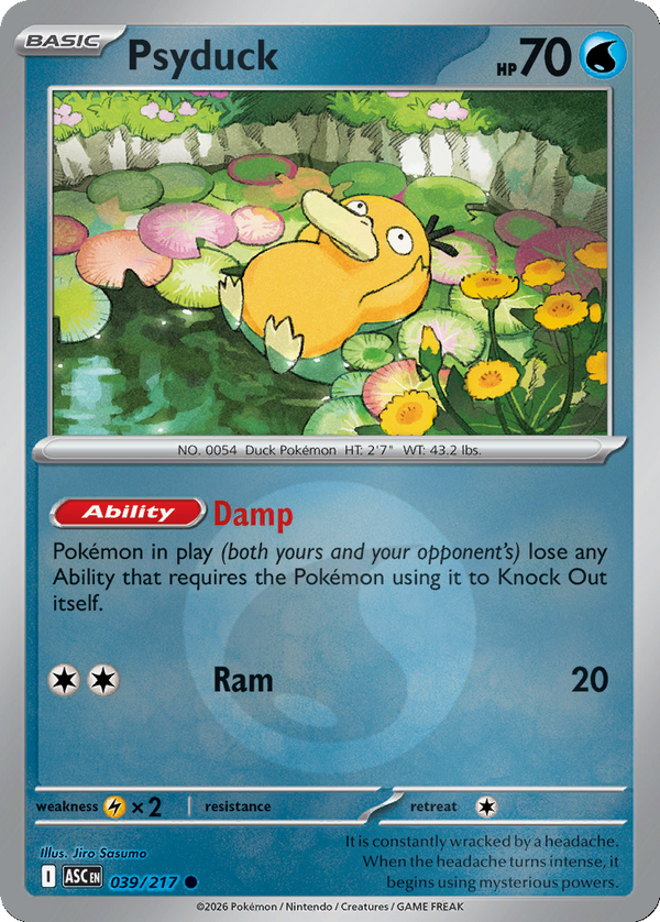 Psyduck - 39/217 - Reverse Holo