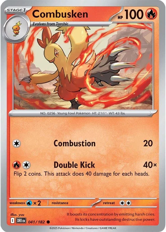 Combusken - 41/182 - Normaal