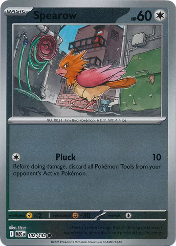 Spearow - 102/132 - Reverse