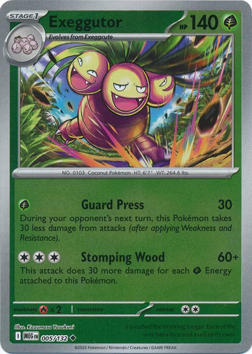 Exeggutor - 5/132 - Reverse