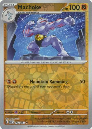 Machoke - 67/165 - Reverse