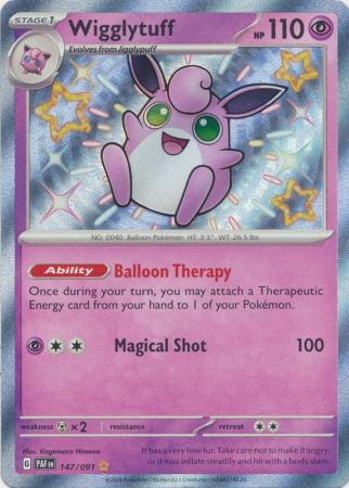 Wigglytuff Shiny Zeldzaam - 147/091