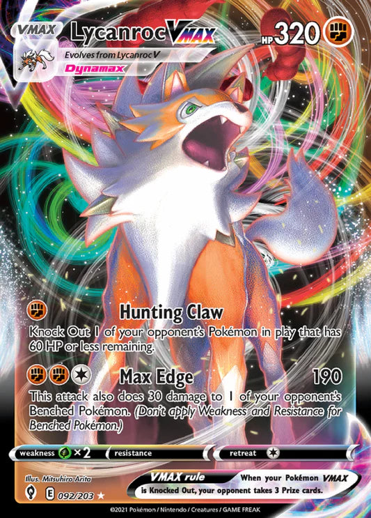 Lycanroc V MAX - 092/203