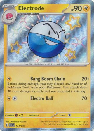 Electrode Shiny Rare - 134/091