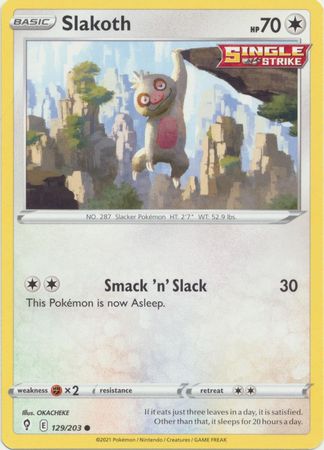 Slakoth - 129/203 - Normaal