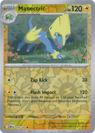 Manectric - 76/182 - Reverse