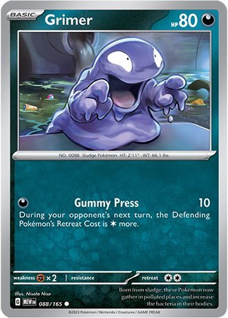 Grimer - 88/165 - Normal