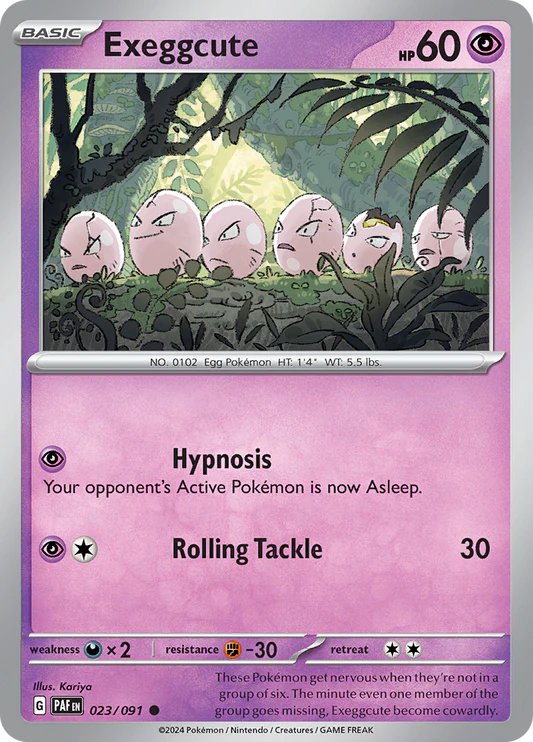 Exeggcute Normaal 023/091
