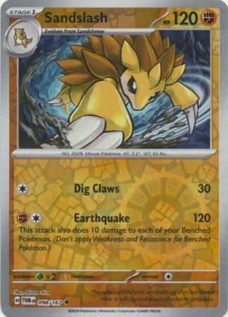 Sandslash - 98/167 - Reverse