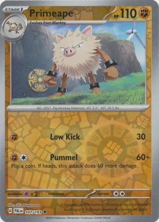 Primeape - 107/193 - Reverse