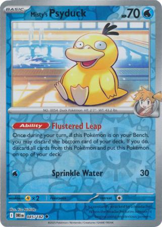 Misty's Psyduck - 45/182 - Reverse