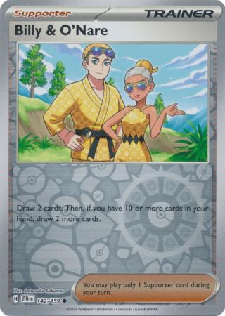 Billy & O'Nare - 142/159 - Reverse