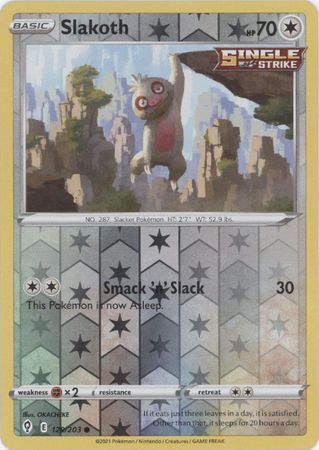 Slakoth - 129/203 - Reverse