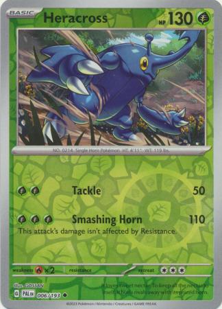 Heracross - 6/193 - Reverse