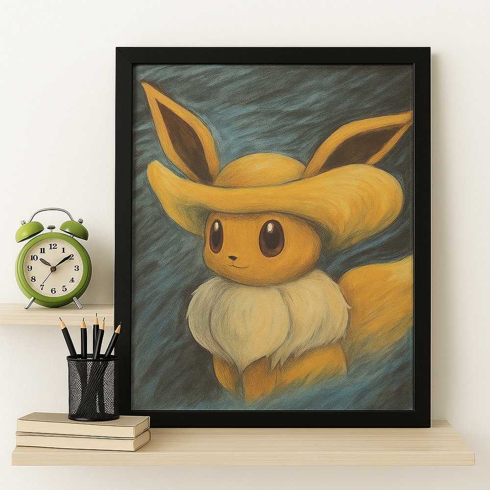 Canvas Eevee 40x30cm