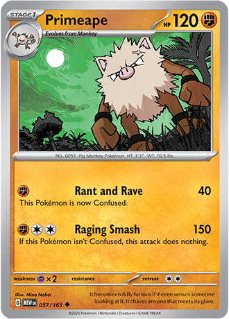 Primeape - 57/165 - Normaal