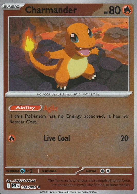 Charmander Reverse 011/094