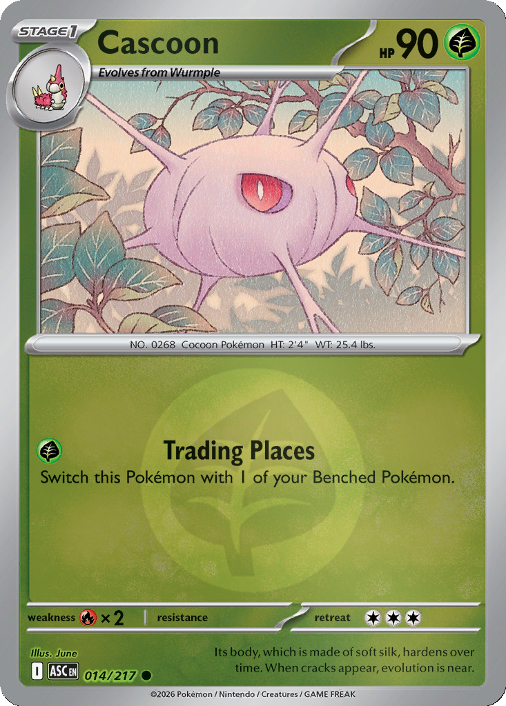 Cascoon - 14/217 - Reverse Holo