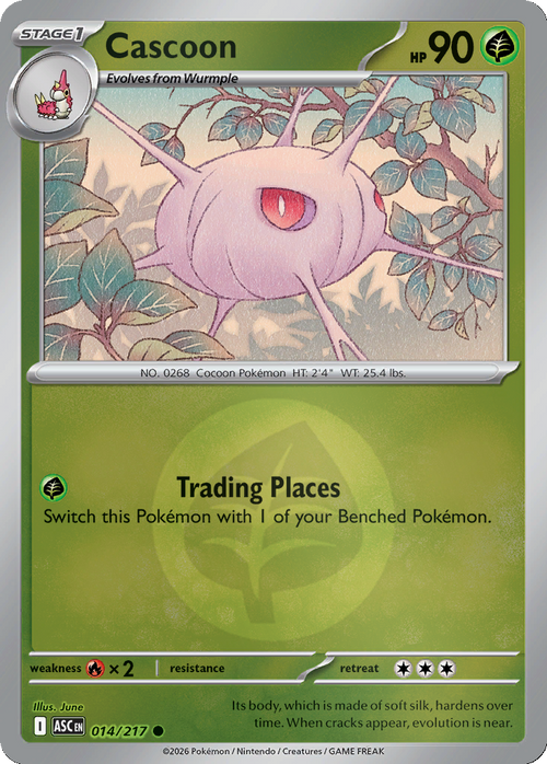 Cascoon - 14/217 - Reverse Holo