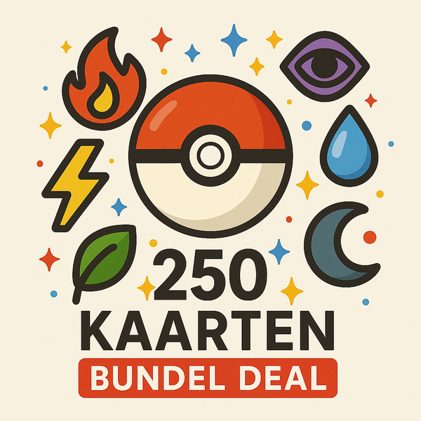 Bundel van 250 Pokémon Kaarten