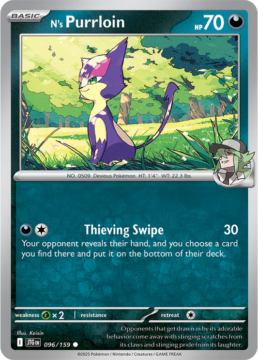 N's Purrloin - 96/159 - Normaal