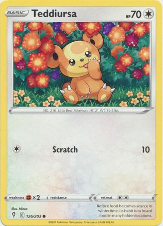 Teddiursa - 126/203 - Normaal