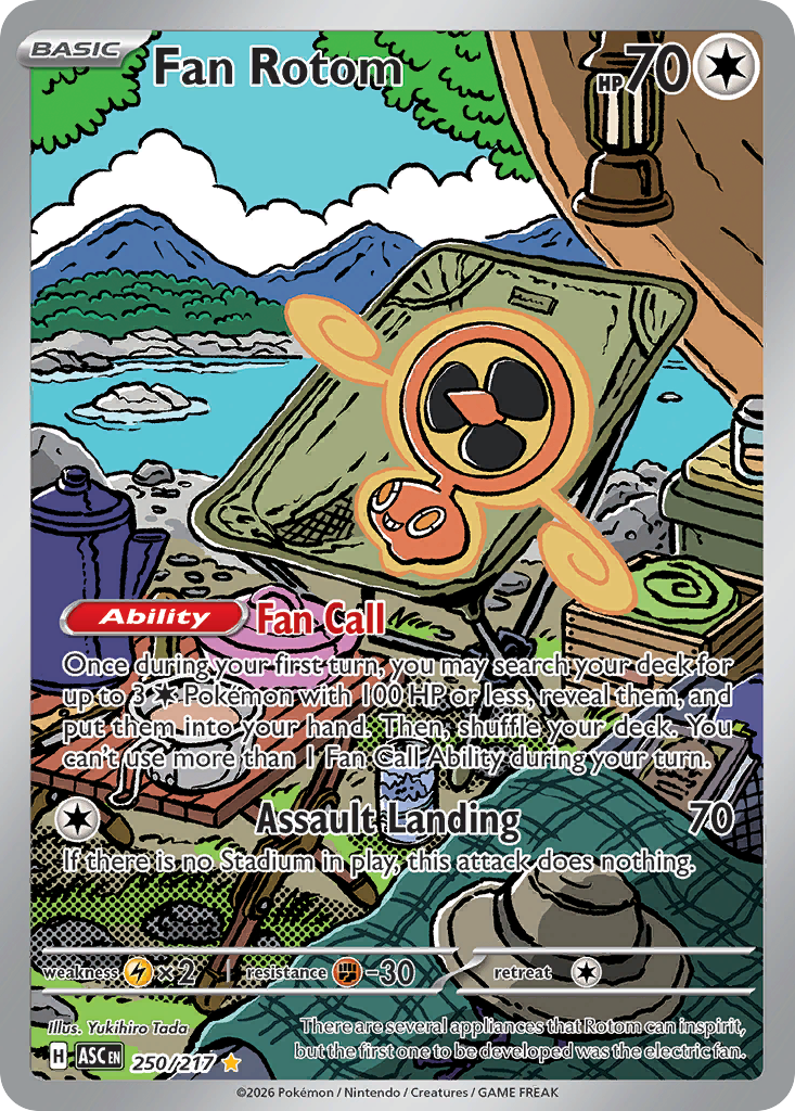 Fan Rotom - 250/217 - Holo
