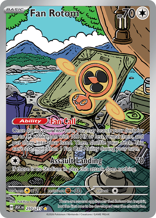 Fan Rotom - 250/217 - Holo